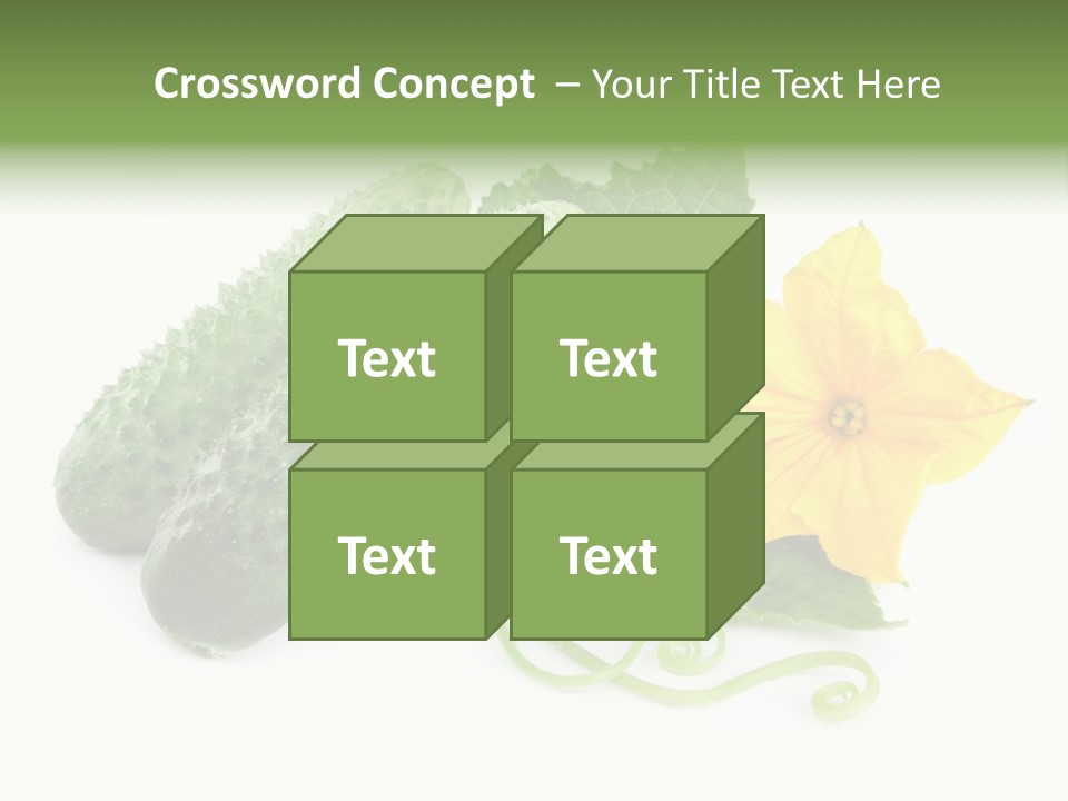 Ingredient Fresh Chopped PowerPoint Template