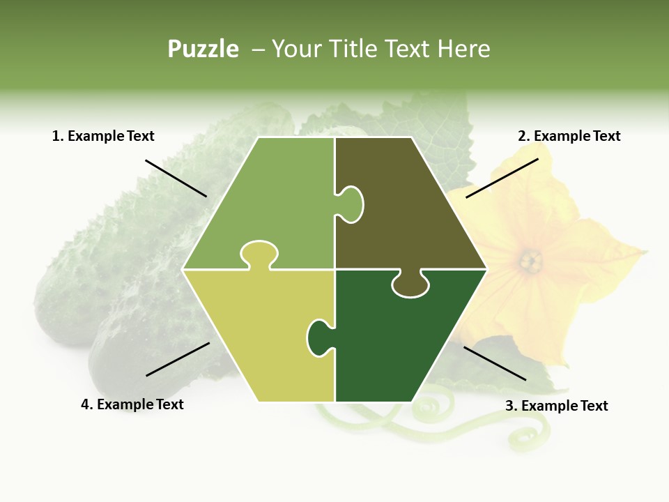 Ingredient Fresh Chopped PowerPoint Template