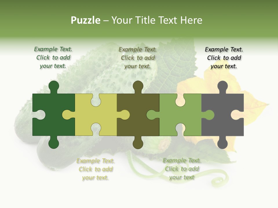 Ingredient Fresh Chopped PowerPoint Template