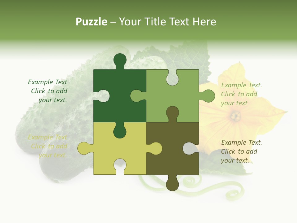 Ingredient Fresh Chopped PowerPoint Template