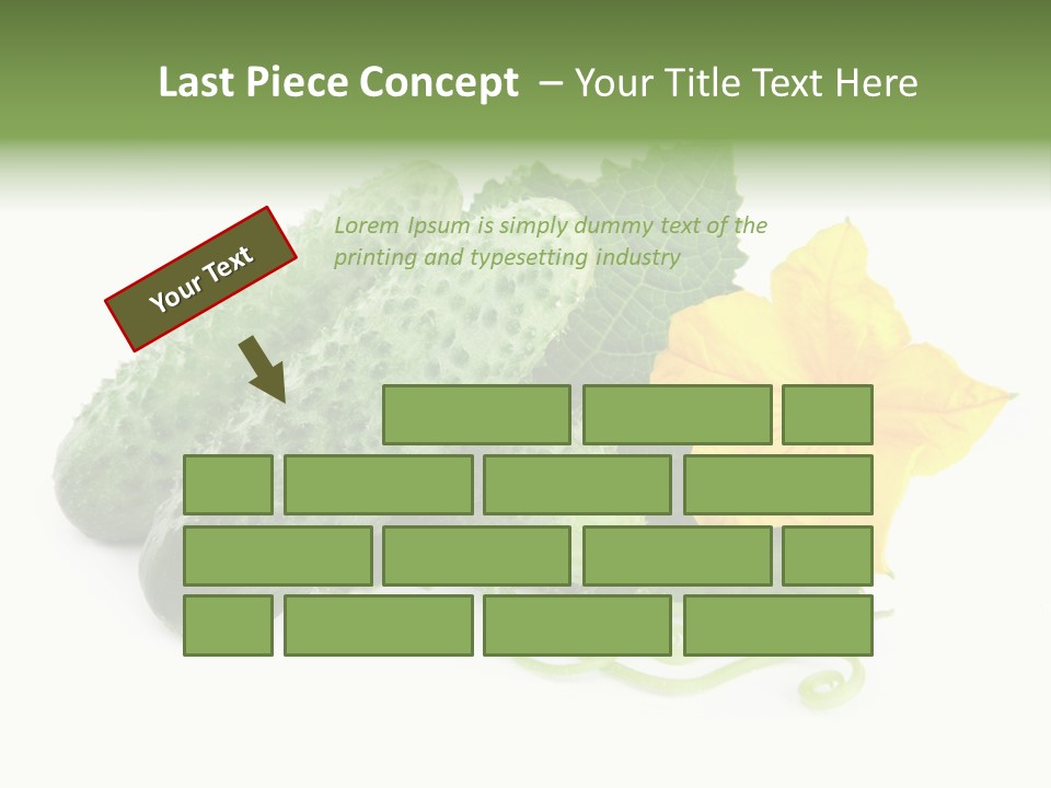 Ingredient Fresh Chopped PowerPoint Template