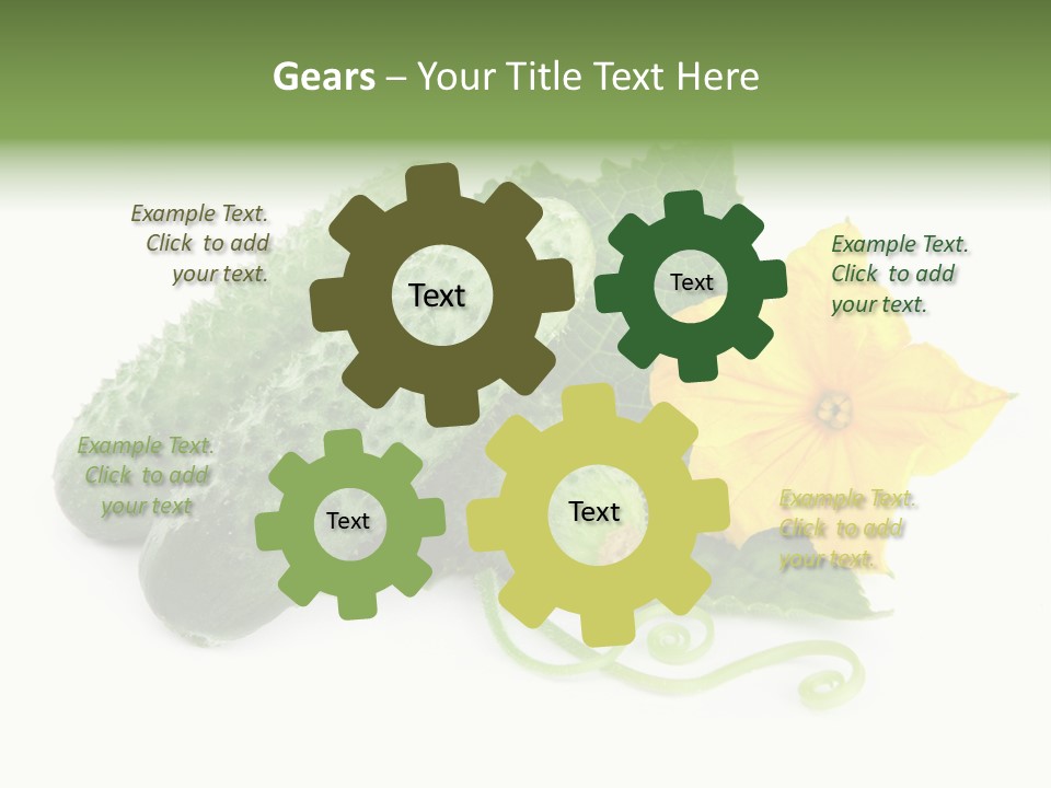 Ingredient Fresh Chopped PowerPoint Template