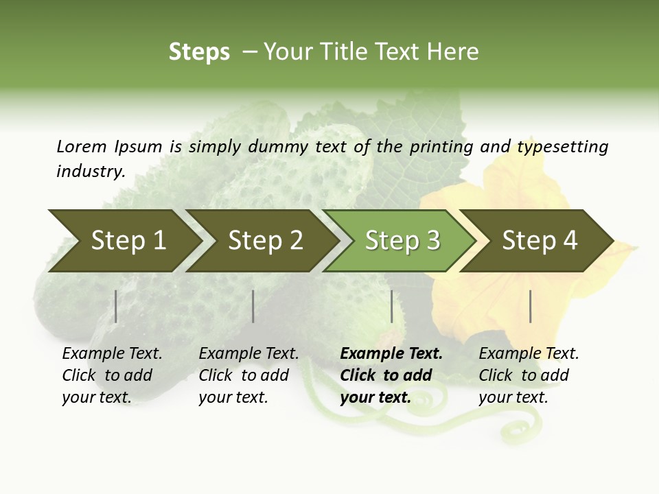 Ingredient Fresh Chopped PowerPoint Template