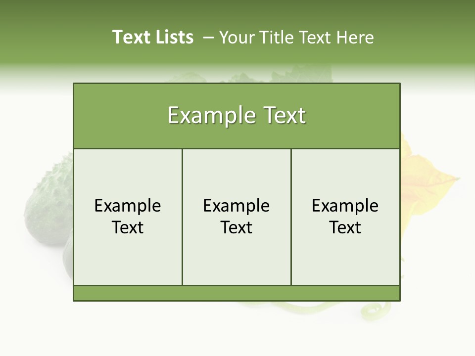 Ingredient Fresh Chopped PowerPoint Template