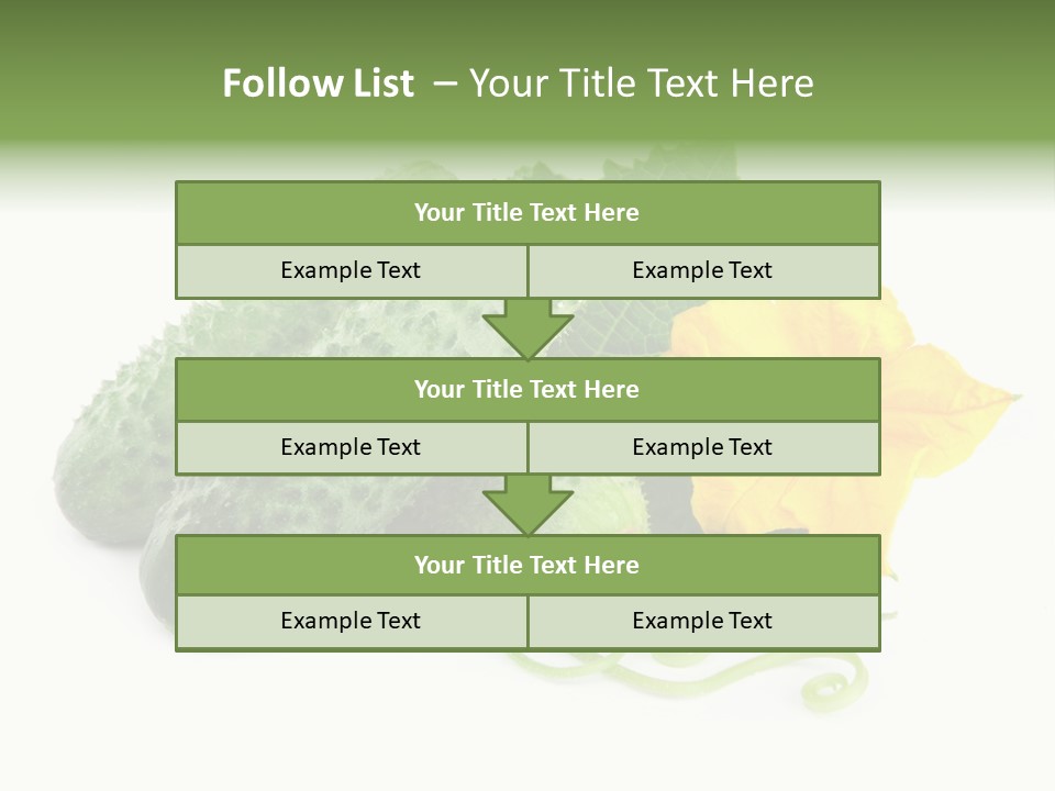 Ingredient Fresh Chopped PowerPoint Template