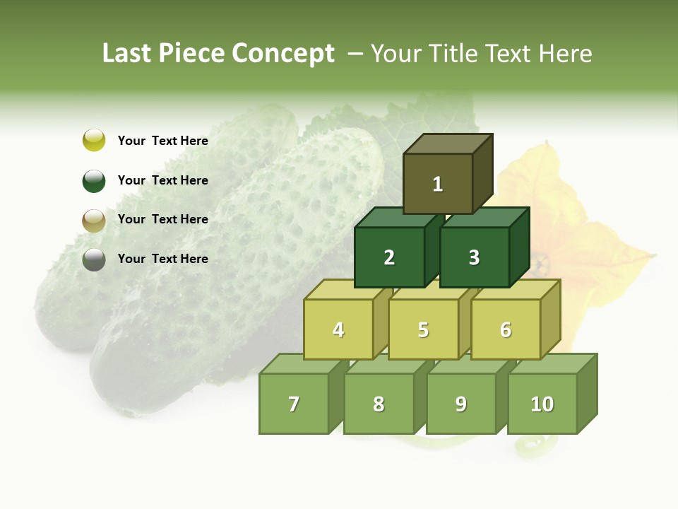 Ingredient Fresh Chopped PowerPoint Template