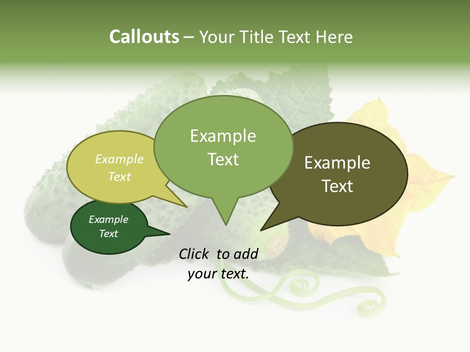 Ingredient Fresh Chopped PowerPoint Template