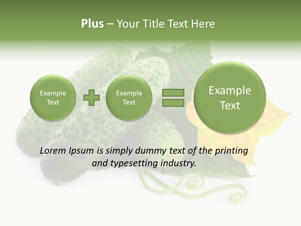 Ingredient Fresh Chopped PowerPoint Template