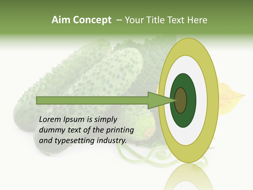 Ingredient Fresh Chopped PowerPoint Template