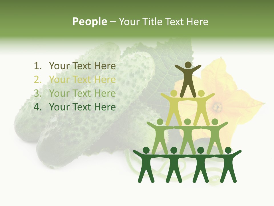 Ingredient Fresh Chopped PowerPoint Template