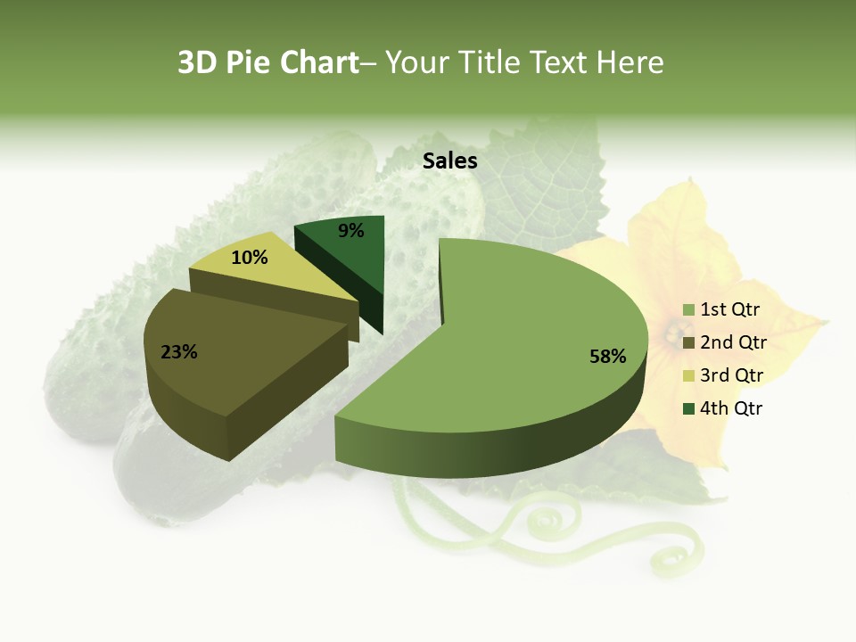 Ingredient Fresh Chopped PowerPoint Template
