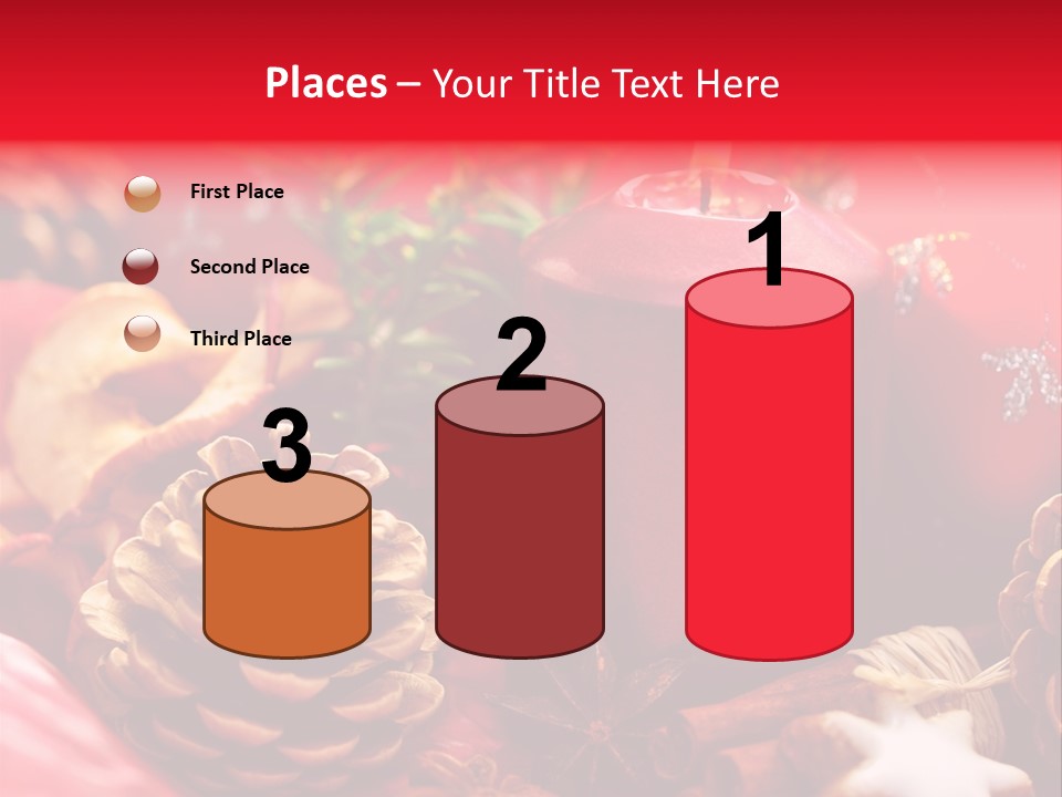 Christmastide Cinnamon Christmas PowerPoint Template