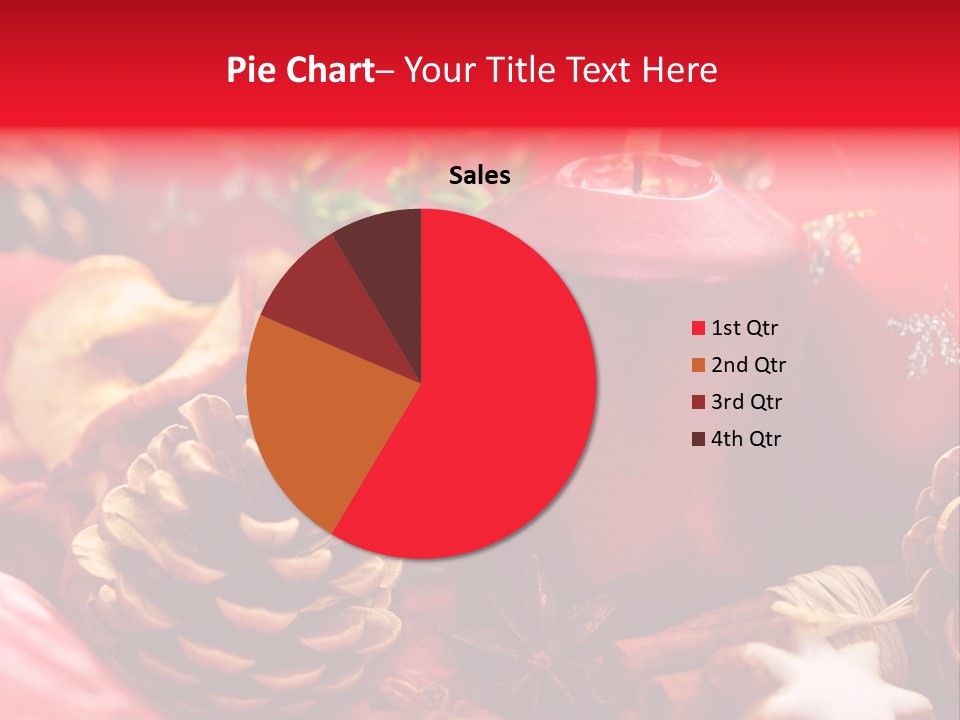 Christmastide Cinnamon Christmas PowerPoint Template