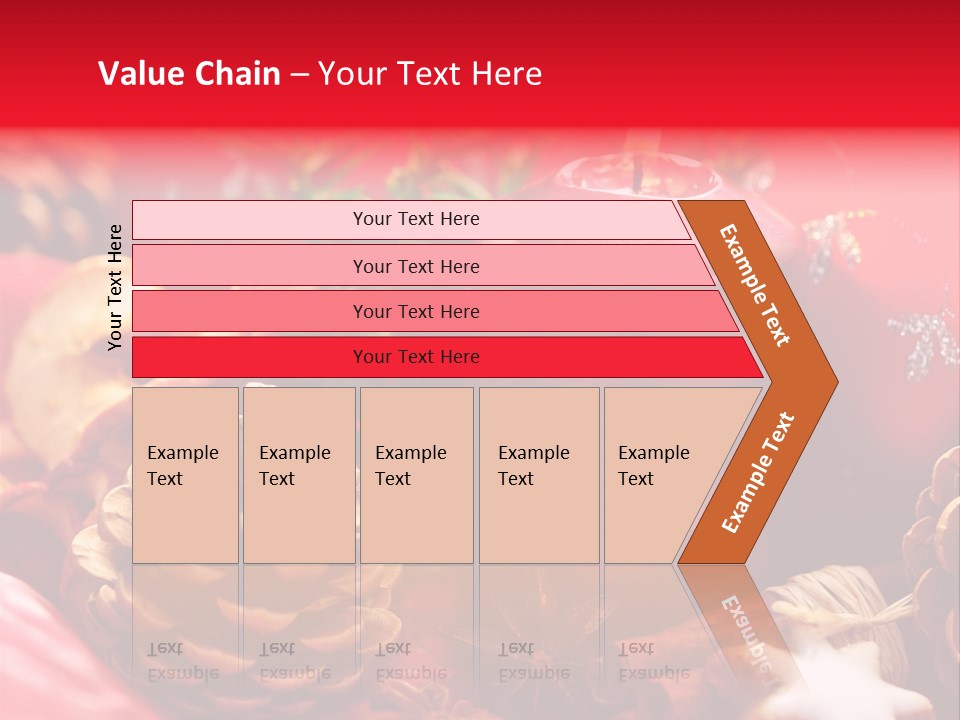 Christmastide Cinnamon Christmas PowerPoint Template