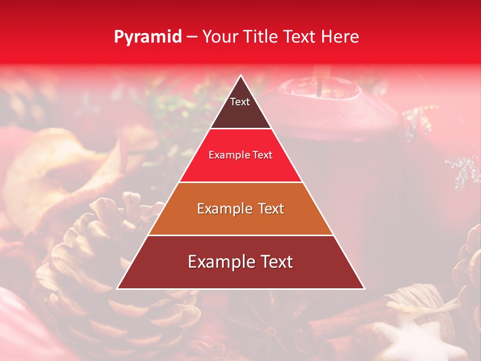 Christmastide Cinnamon Christmas PowerPoint Template