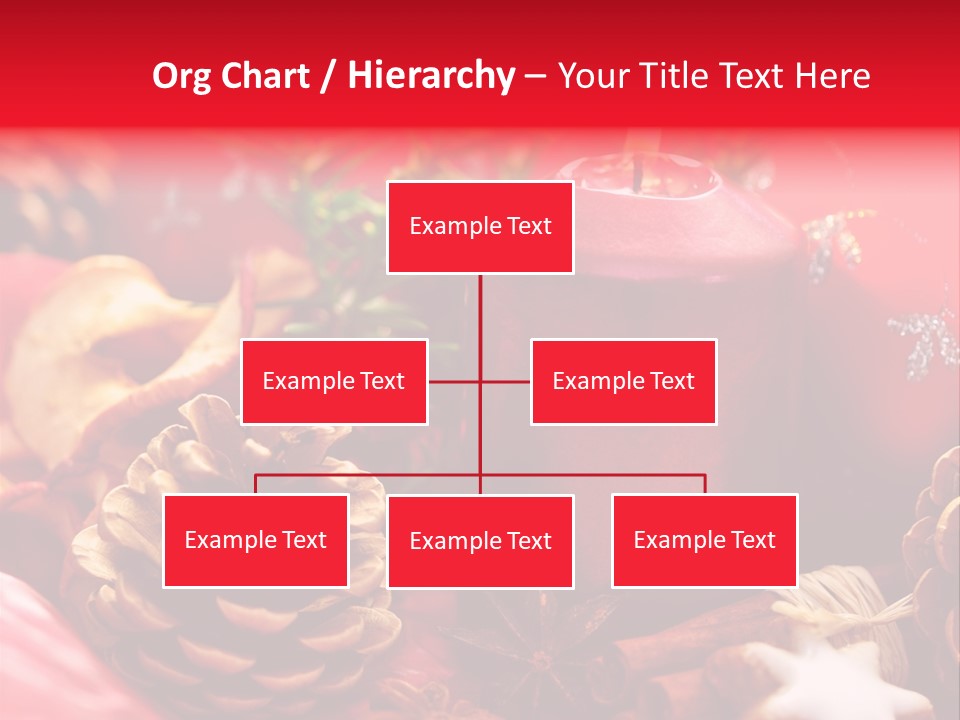 Christmastide Cinnamon Christmas PowerPoint Template