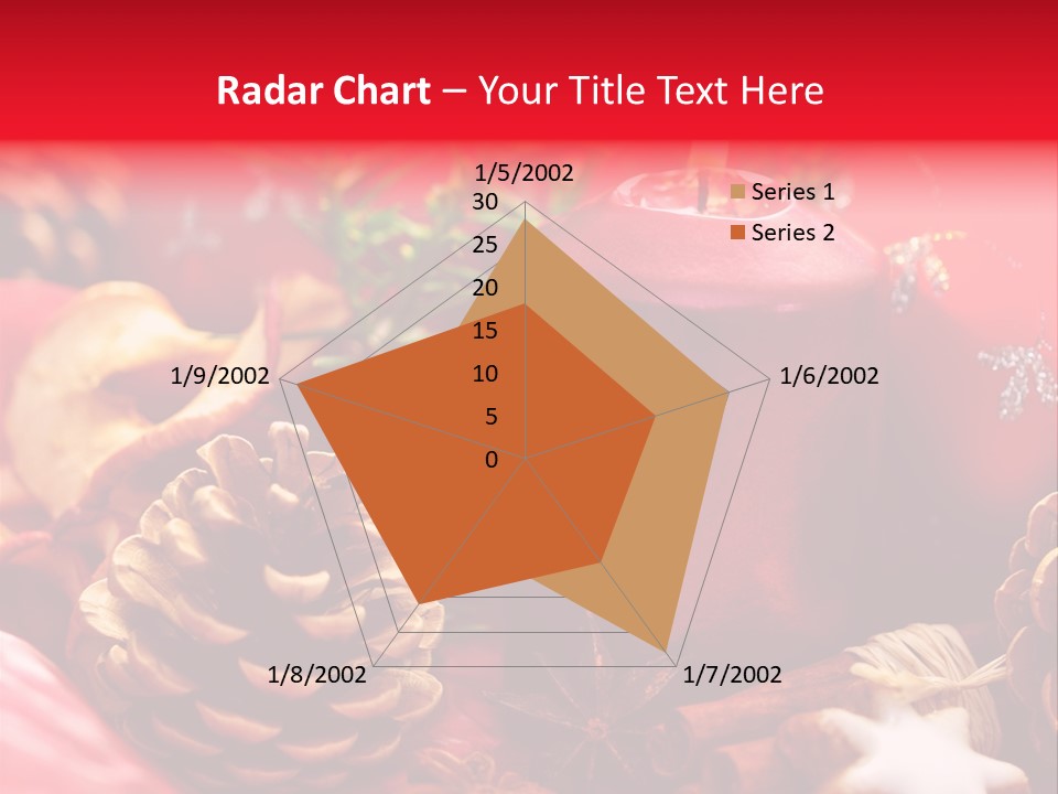 Christmastide Cinnamon Christmas PowerPoint Template