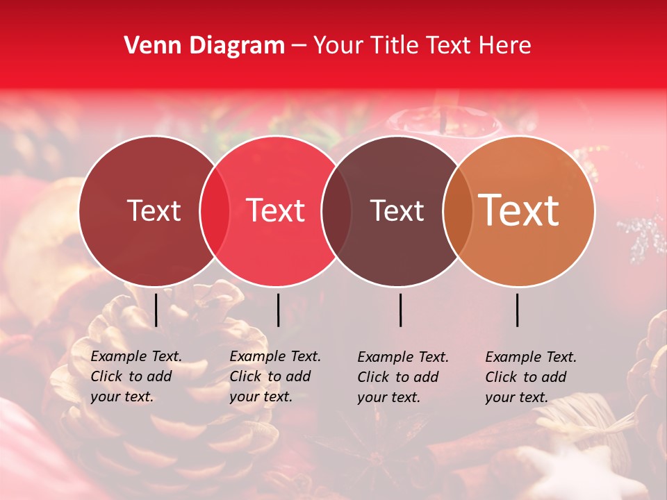 Christmastide Cinnamon Christmas PowerPoint Template