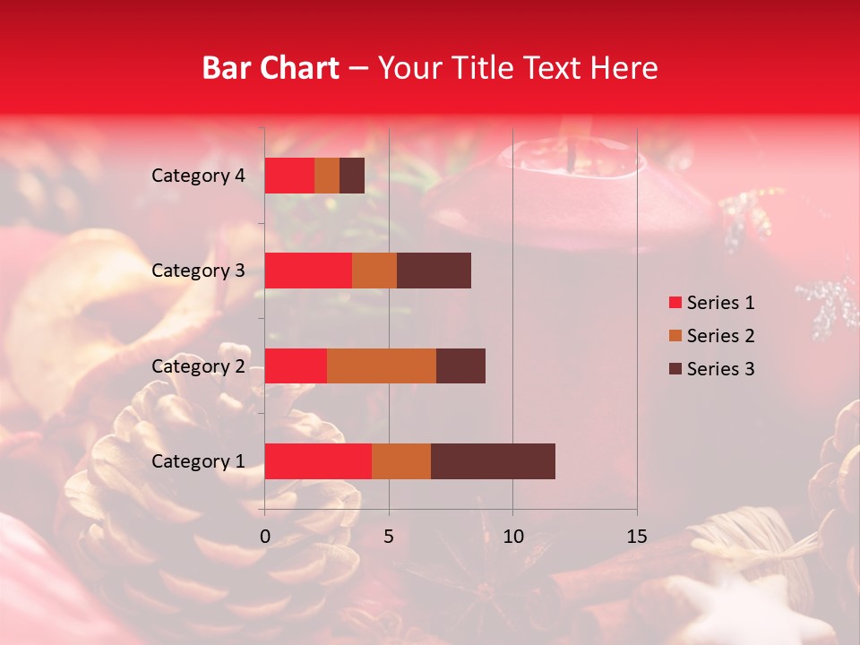 Christmastide Cinnamon Christmas PowerPoint Template