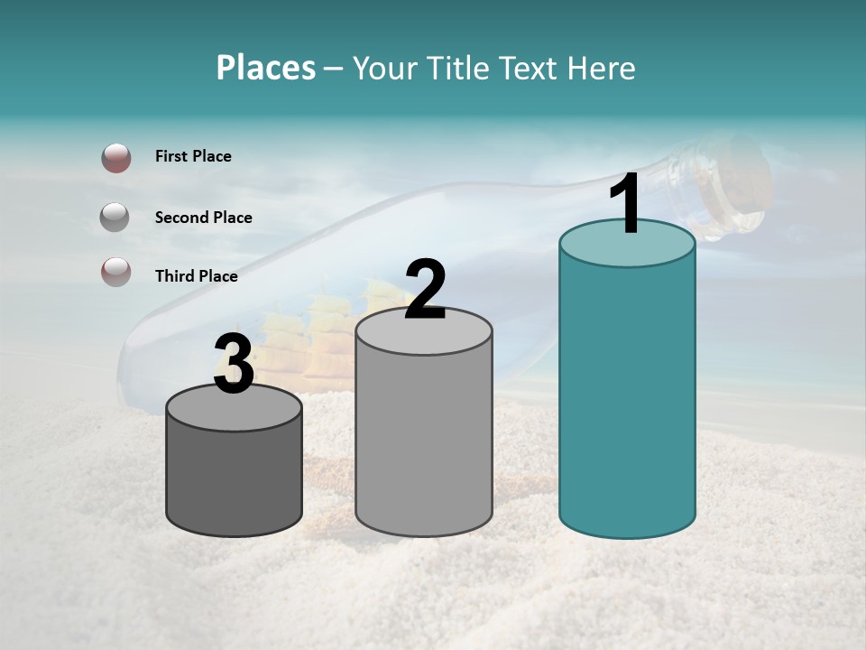 Souvenir Paradise Luck PowerPoint Template