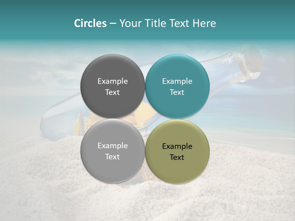 Souvenir Paradise Luck PowerPoint Template