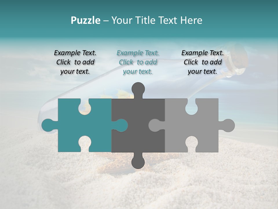 Souvenir Paradise Luck PowerPoint Template