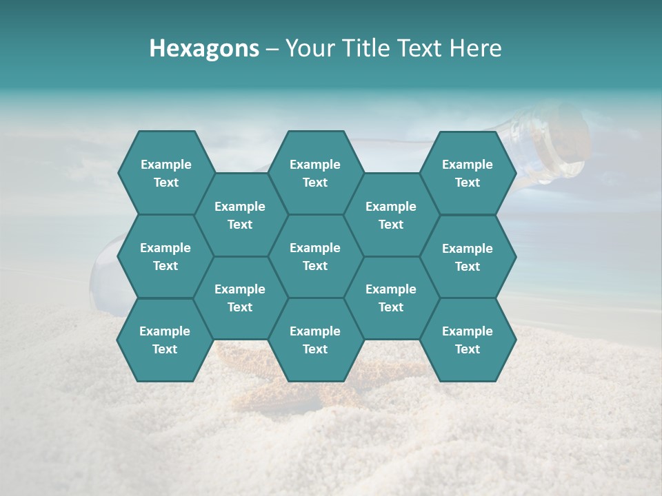 Souvenir Paradise Luck PowerPoint Template