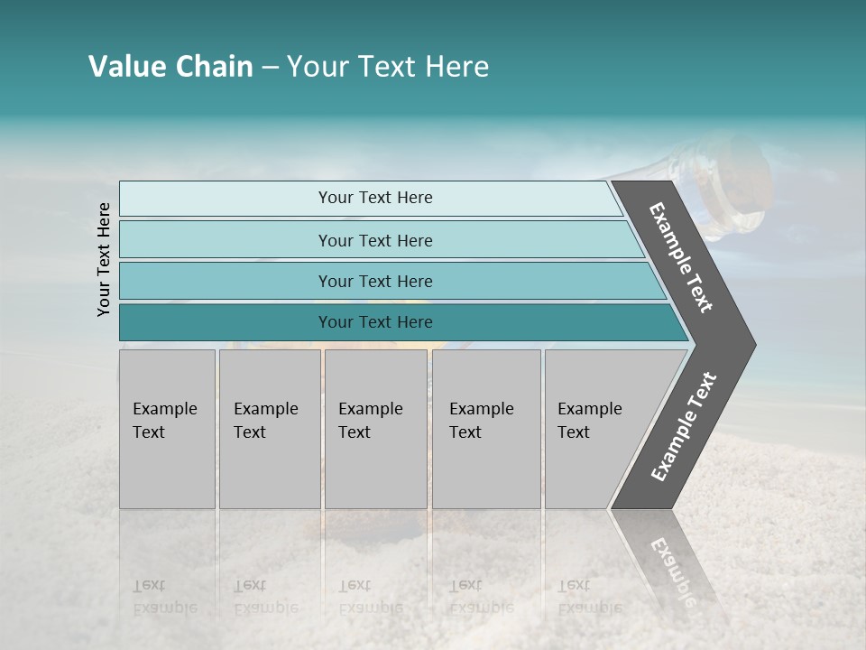 Souvenir Paradise Luck PowerPoint Template