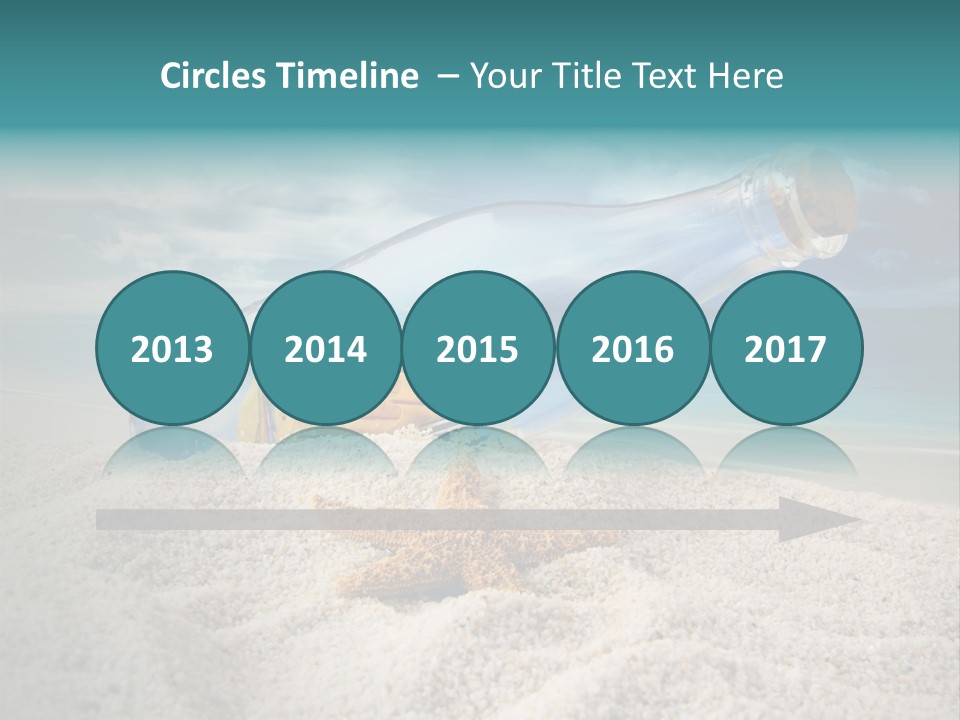 Souvenir Paradise Luck PowerPoint Template