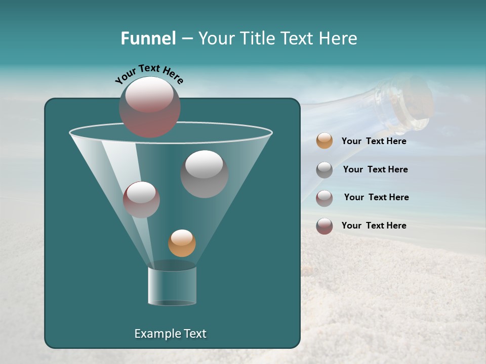 Souvenir Paradise Luck PowerPoint Template