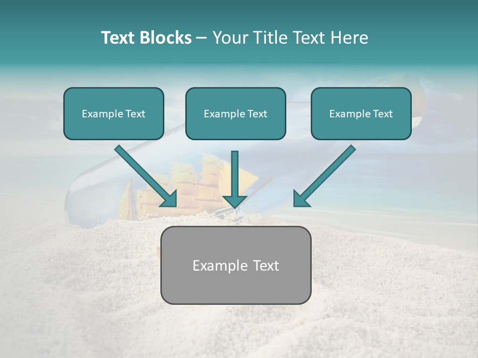 Souvenir Paradise Luck PowerPoint Template