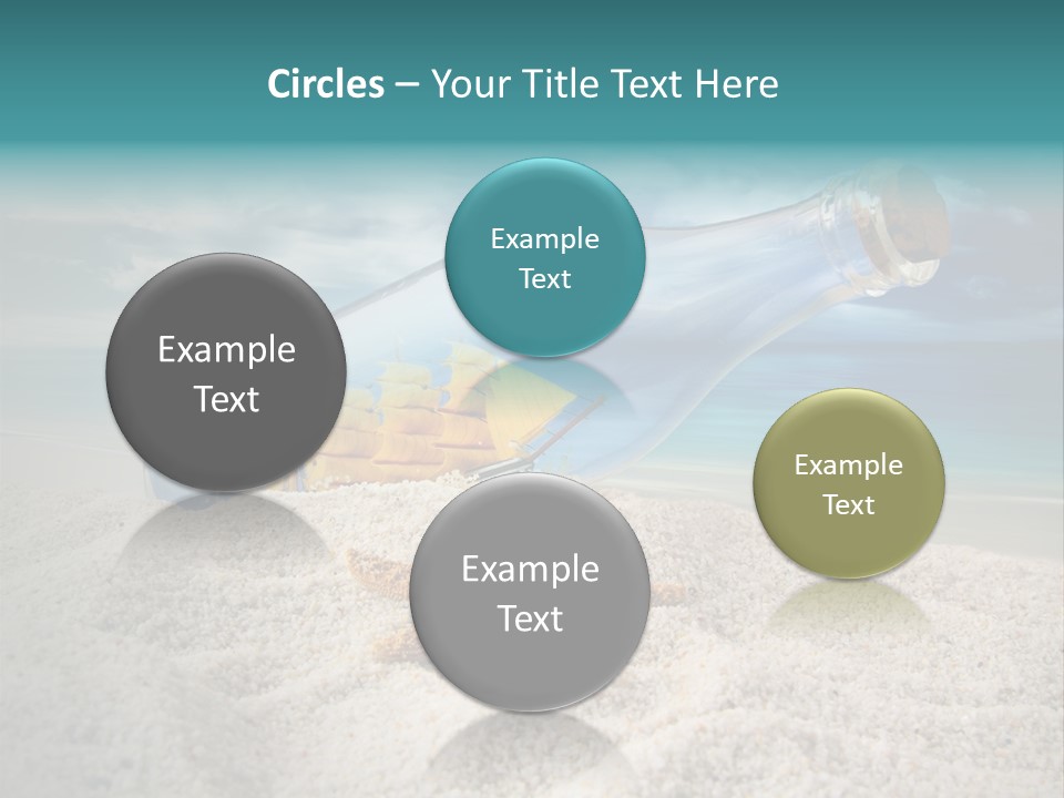 Souvenir Paradise Luck PowerPoint Template