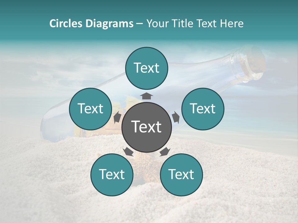 Souvenir Paradise Luck PowerPoint Template