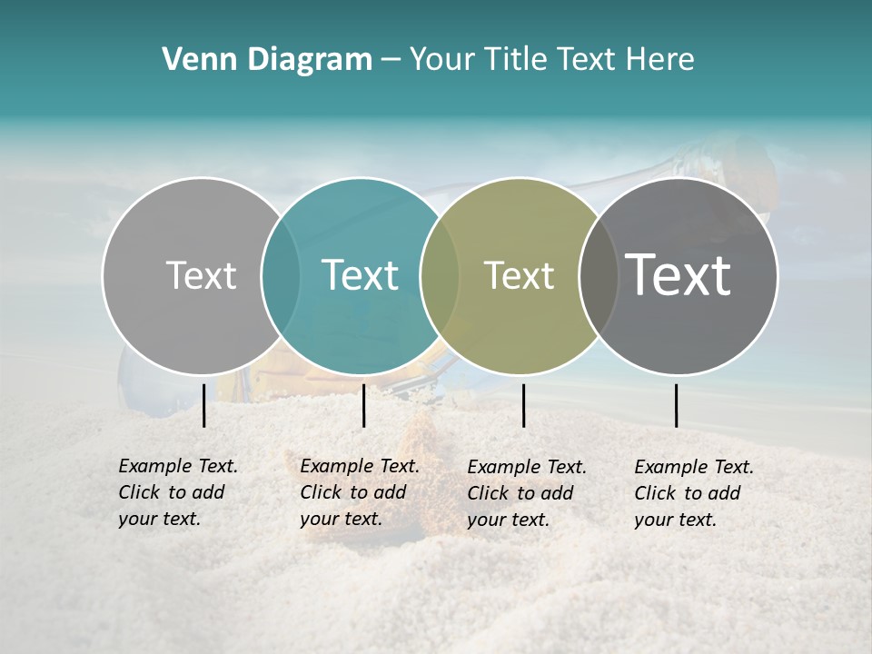 Souvenir Paradise Luck PowerPoint Template