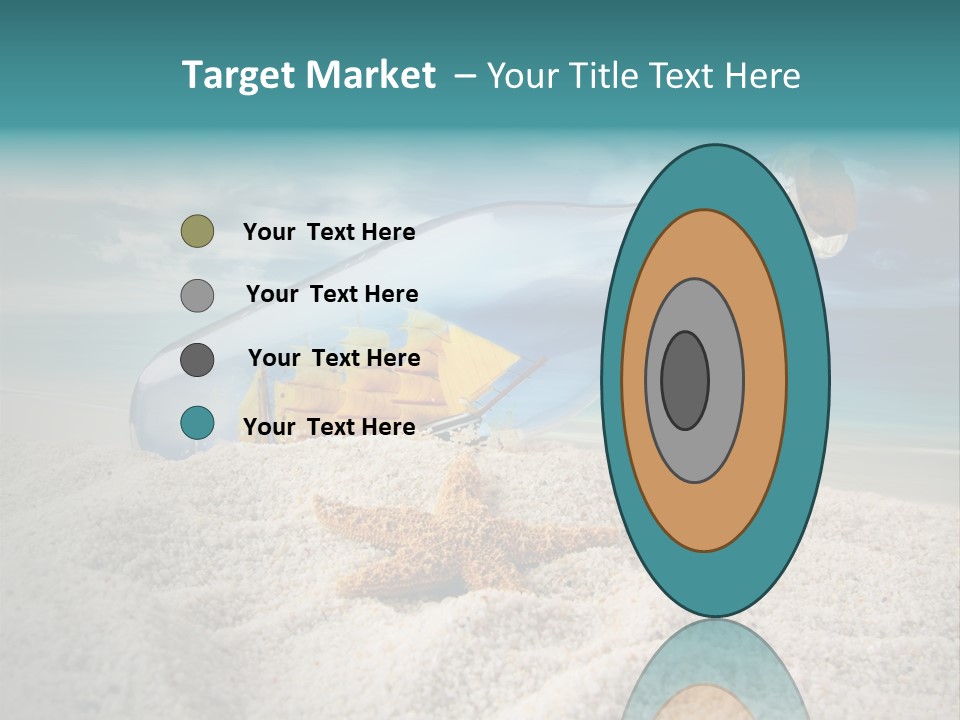 Souvenir Paradise Luck PowerPoint Template