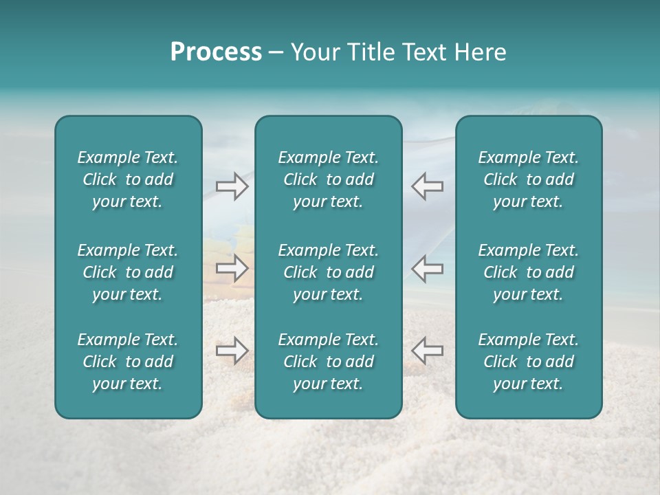 Souvenir Paradise Luck PowerPoint Template