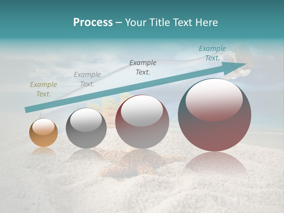 Souvenir Paradise Luck PowerPoint Template