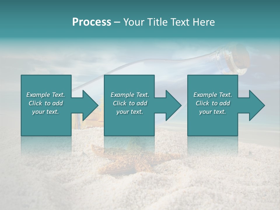 Souvenir Paradise Luck PowerPoint Template