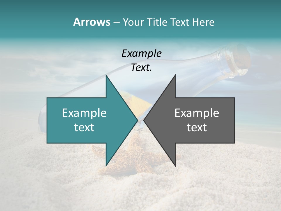 Souvenir Paradise Luck PowerPoint Template