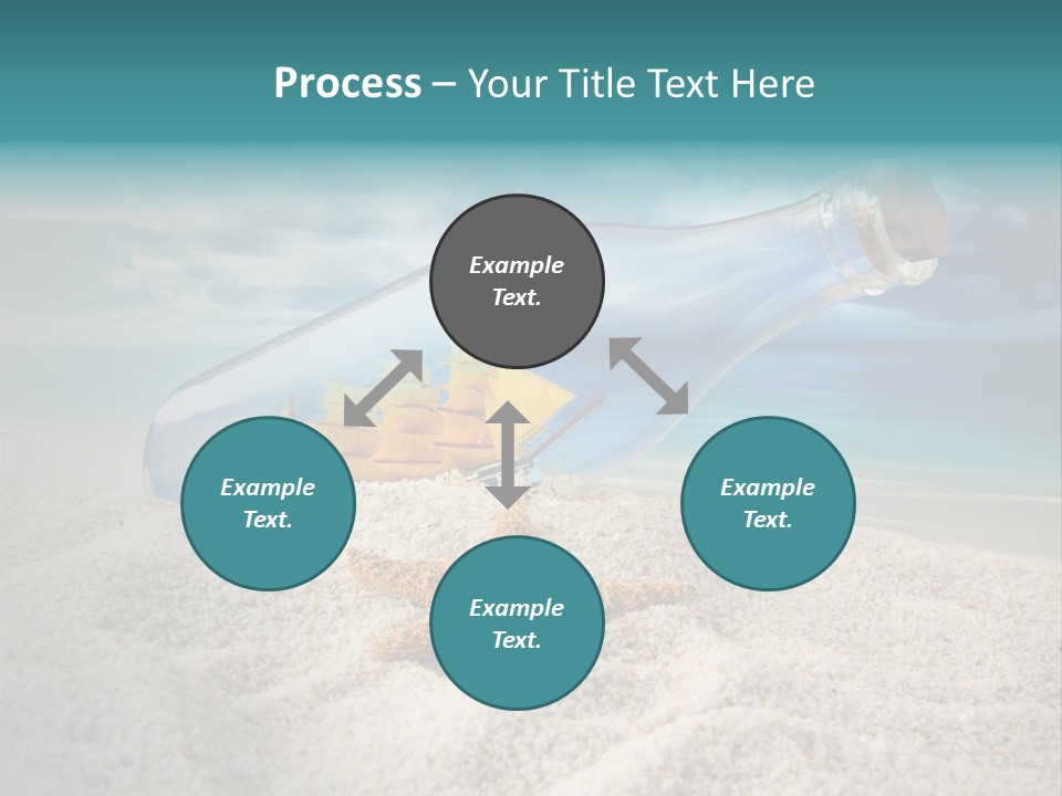 Souvenir Paradise Luck PowerPoint Template