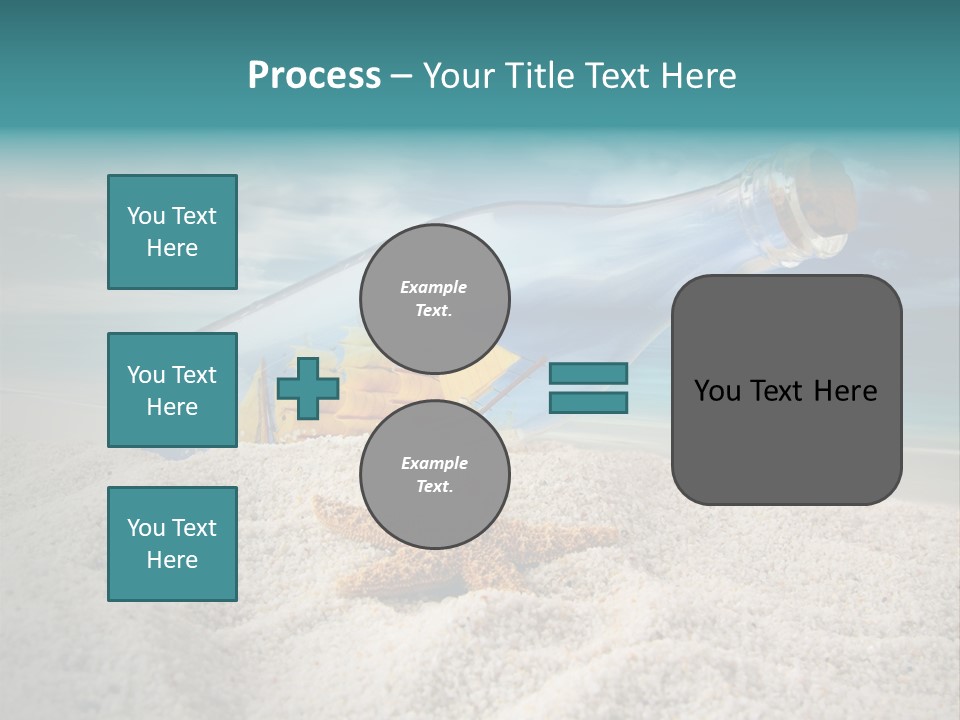 Souvenir Paradise Luck PowerPoint Template