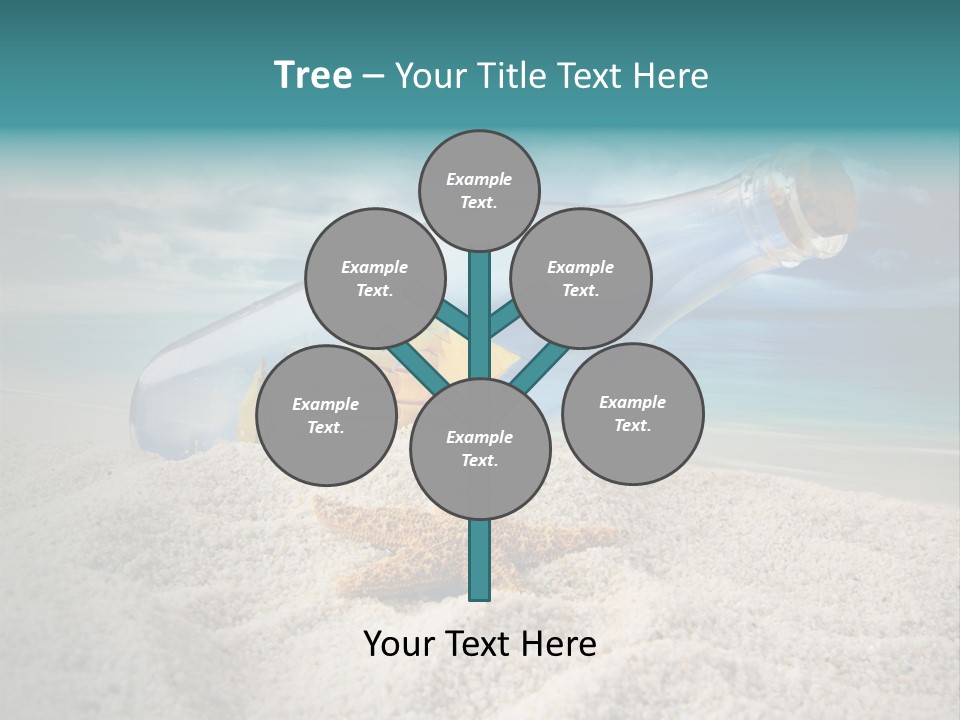 Souvenir Paradise Luck PowerPoint Template