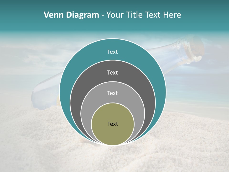 Souvenir Paradise Luck PowerPoint Template