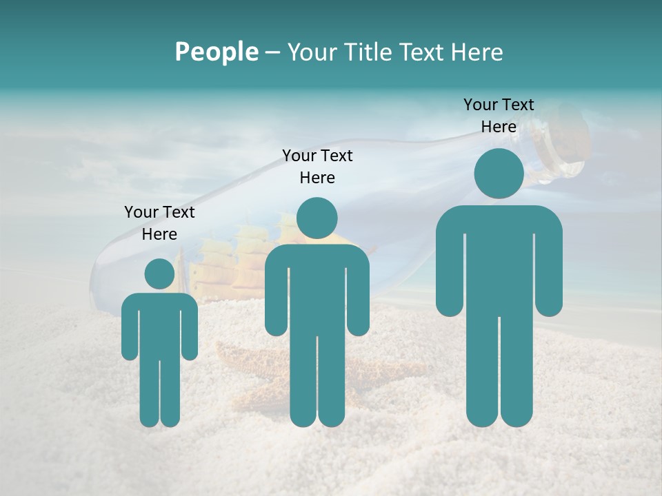 Souvenir Paradise Luck PowerPoint Template