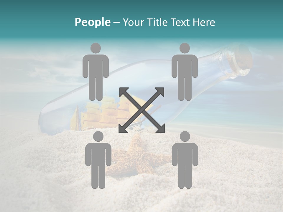 Souvenir Paradise Luck PowerPoint Template