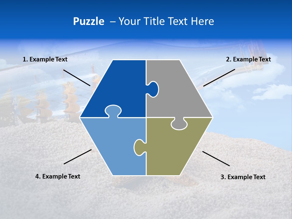 Tropical Cloud Wash PowerPoint Template