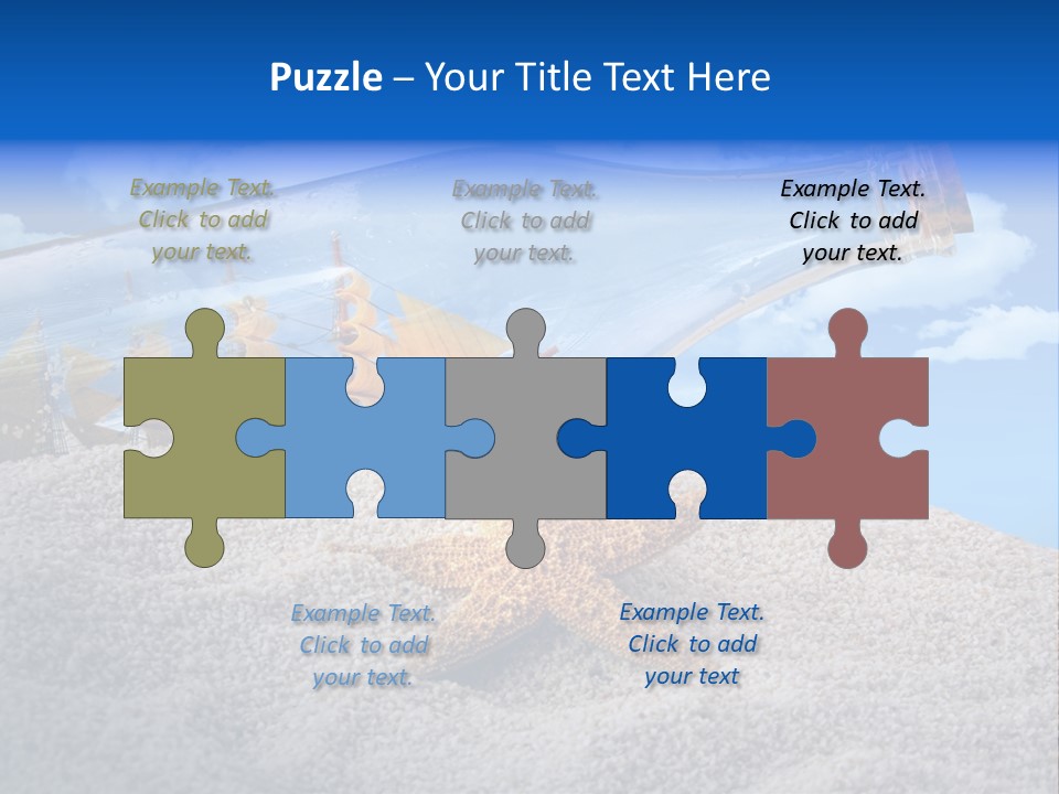 Tropical Cloud Wash PowerPoint Template