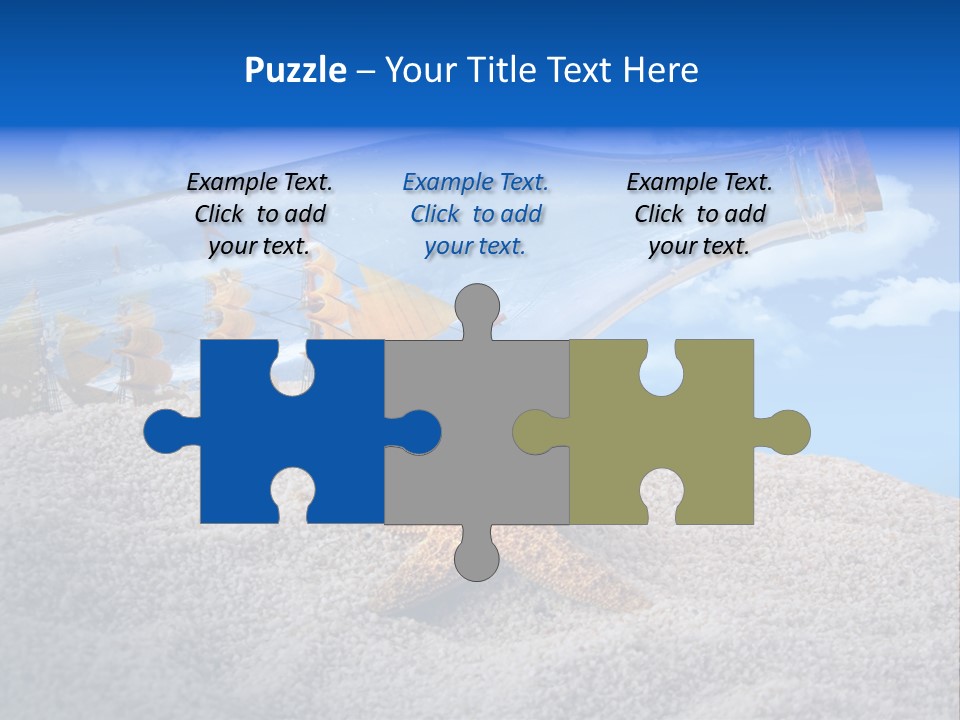 Tropical Cloud Wash PowerPoint Template