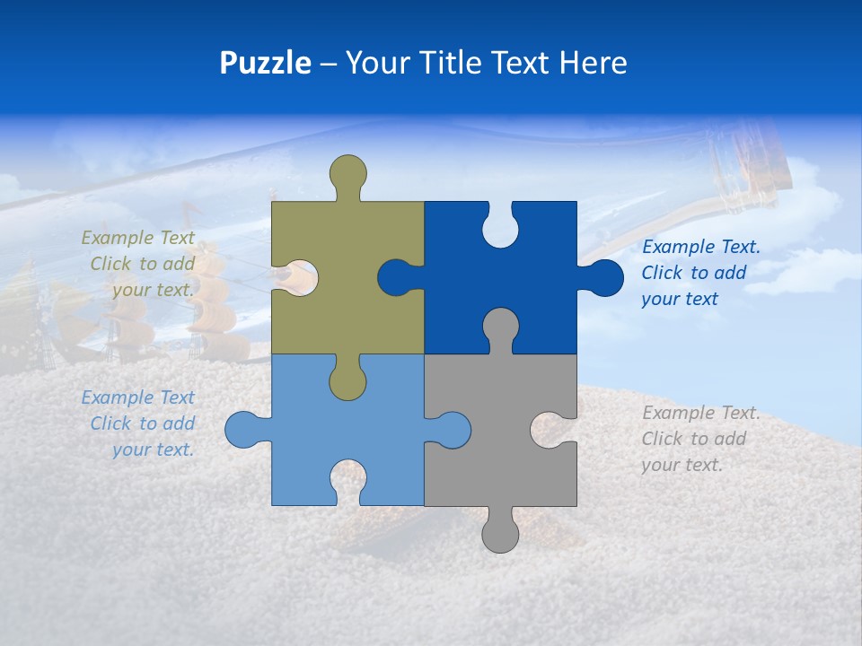 Tropical Cloud Wash PowerPoint Template