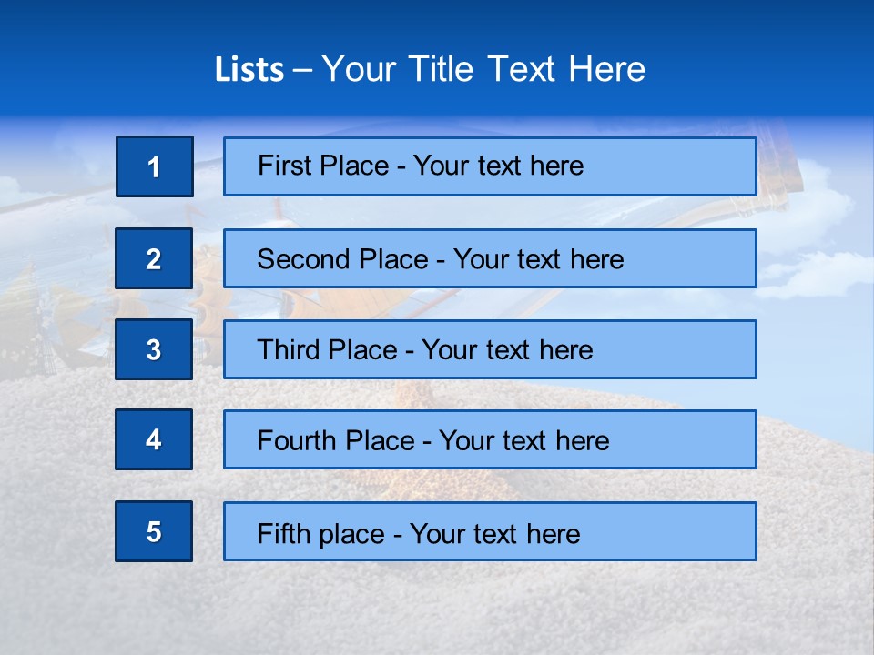 Tropical Cloud Wash PowerPoint Template